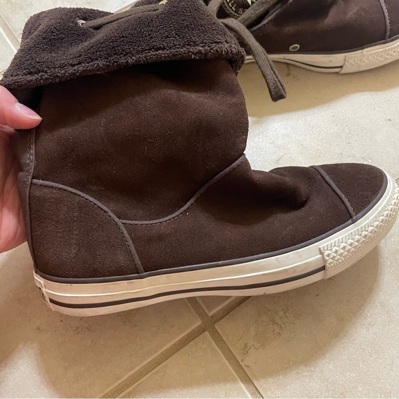 Converse All Star Andover Suede Fold Down
Ankle Boots Sneaker Brown Size 6 - Picture 9 of 14